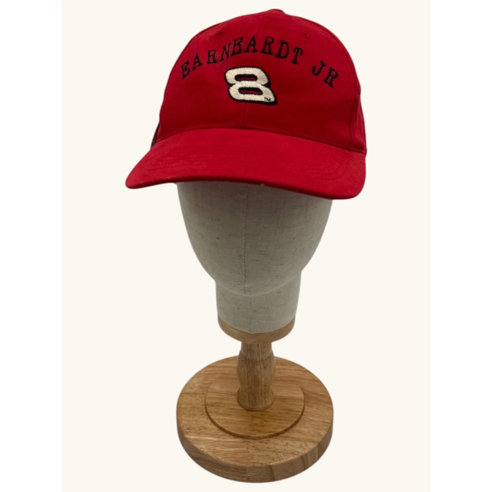 Dale Earnhardt Jr #8 Hat Red NASCAR Racing Cap Competitors View Adjustable NWT